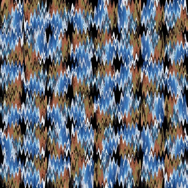 Patrón Abstracto Sin Costuras Tonos Azules — Foto de Stock