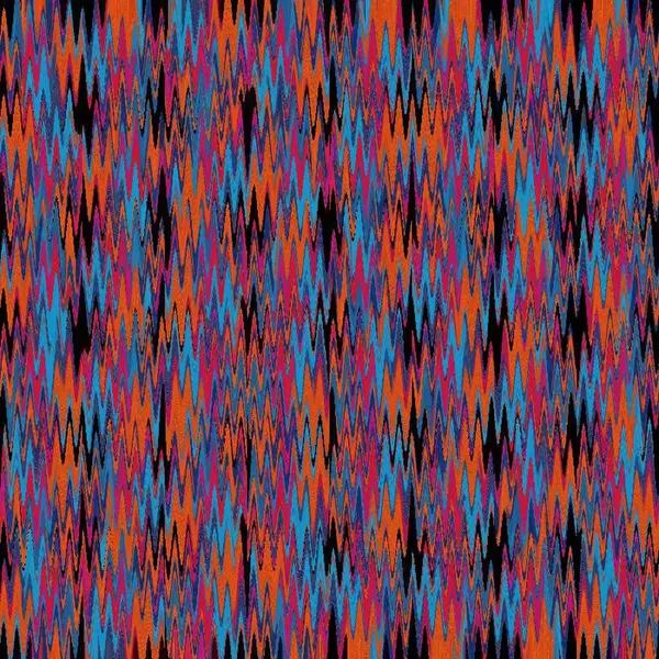 Abstract Colorful Hexagon Geometric Seamless Pattern Vector Symmetric Kaleidoscope Fashion — Stock Photo, Image