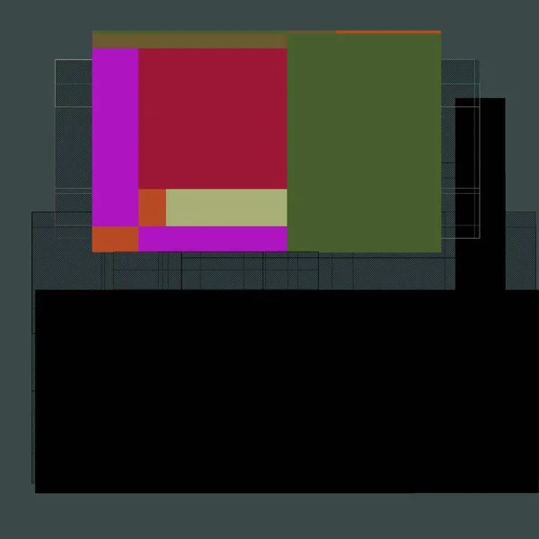 Vierkante Vorm Kleurrijke Abstracte Achtergrond Ontwerp Illustratie — Stockfoto