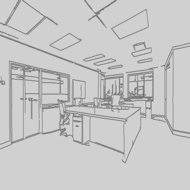 Çizim sanatı soyut tasarım çeşitli stil insanlar orman konisi hayvan deseni