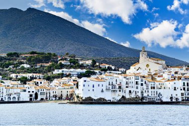 Kadavra, Costa Brava, Girona, Katalonya, İspanya 'nın güzel manzaraları