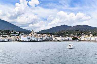 Kadavra, Costa Brava, Girona, Katalonya, İspanya 'nın güzel manzaraları