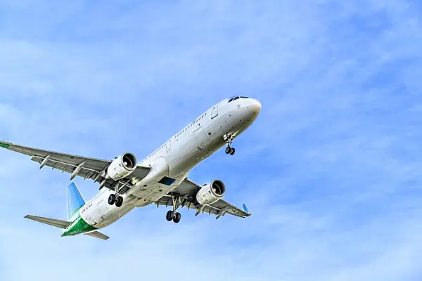 Barcelona Spania November 2023 Airbus A321 Fly Drivstoff Selskapet Landing – stockfoto