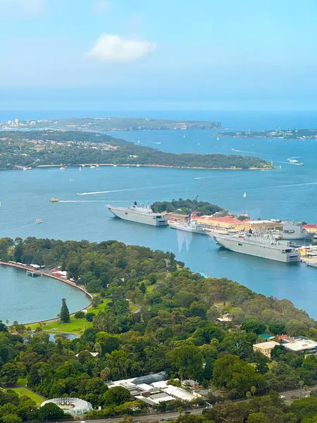 Iconic Sydney Skyline, Opera Binası ve Liman Köprüsü, Avustralya