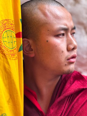 Punakha, Butan: Majestic Punakha Dzong 'un evi. Punakha, Bhutan 'ın en güzel ve tarihsel en önemli kalelerinden biri olan ikonik Punakha Dzong' un muhteşem manzarası.