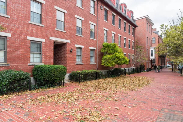 나뭇잎으로 세워진 아파트 Charlestown Usa — 스톡 사진