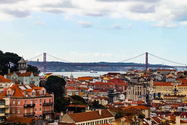 ポルトガル リスボン市のビュー — ストック写真