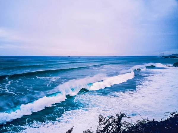 Güzel deniz manzarası. doğa arkaplanı