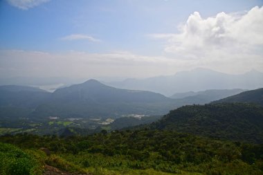 Riverston Sri Lanka 'da nefes alan manzara güzelliği - Manzara fotoğrafçılığı.