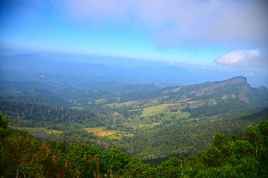 Riverston Sri Lanka 'da nefes alan manzara güzelliği - Manzara fotoğrafçılığı.