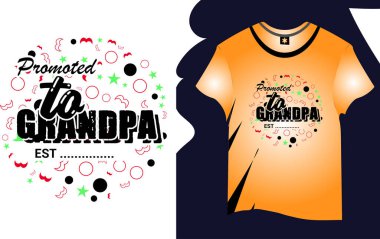 Büyükanneler ve büyükbabalar günlük moda tişört tasarımı 