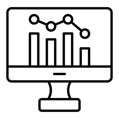 Borsa vektör simgesi. Yazdırma, mobil ve web uygulamaları için kullanılabilir.