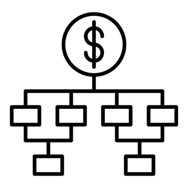 Diyagram vektör simgesi. Yazdırma, mobil ve web uygulamaları için kullanılabilir.