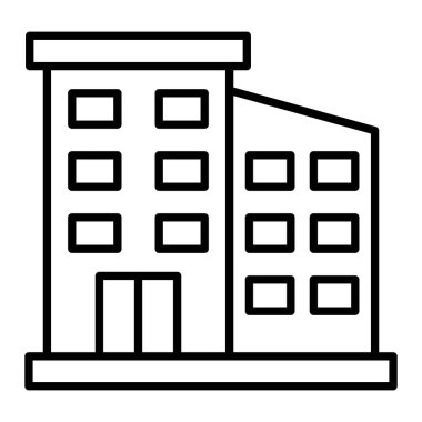 Ofis vektör simgesi. Yazdırma, mobil ve web uygulamaları için kullanılabilir.