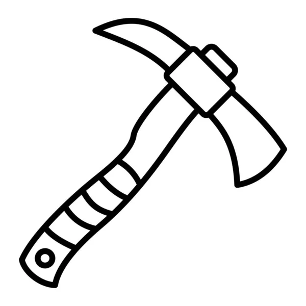 Pickaxe Vector Icon Can Used Printing Mobile Web Applications — Stock Vector