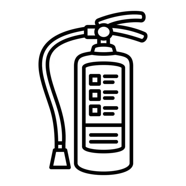 Fire Extinguisher Vector Icon Can Used Printing Mobile Web Applications — Stock Vector