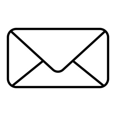 Mesaj vektör simgesi. Yazdırma, mobil ve web uygulamaları için kullanılabilir.