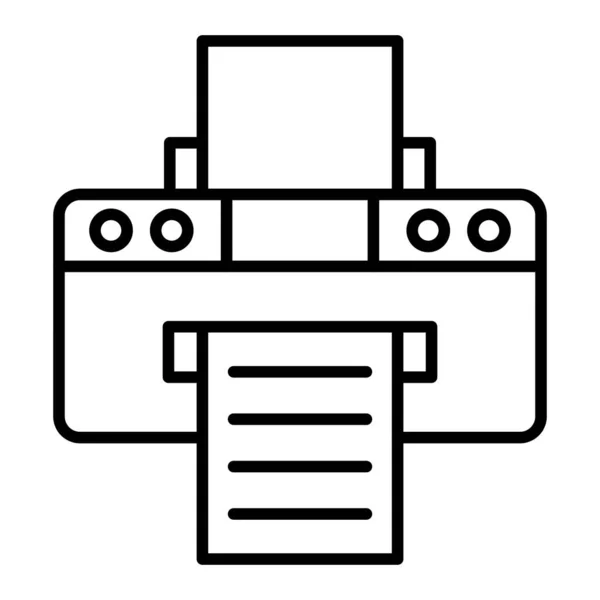 Icono Vector Impresora Puede Utilizar Para Aplicaciones Impresión Móviles Web — Vector de stock