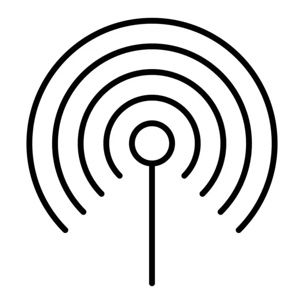 Sinyal vektör simgesi. Yazdırma, mobil ve web uygulamaları için kullanılabilir.