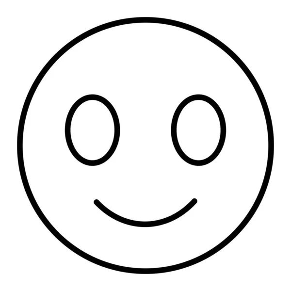 Smiles Vector Icon 모바일 애플리케이션에 수있습니다 — 스톡 벡터
