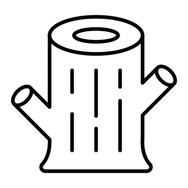 Ağaç Kaydı vektör simgesi. Yazdırma, mobil ve web uygulamaları için kullanılabilir.