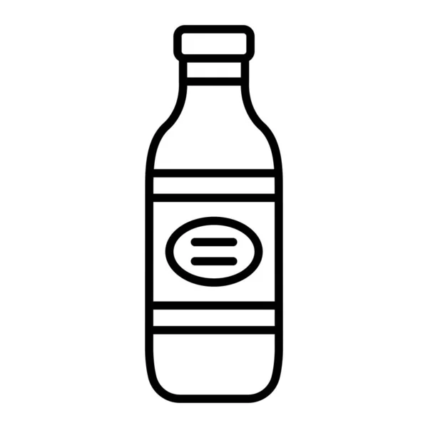 Icono Vector Botella Puede Utilizar Para Aplicaciones Impresión Móviles Web — Vector de stock