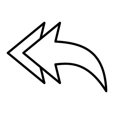 Vektör simgesine cevap ver. Yazdırma, mobil ve web uygulamaları için kullanılabilir.