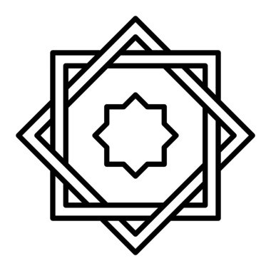 Hizb vektör simgesini ovala. Yazdırma, mobil ve web uygulamaları için kullanılabilir.