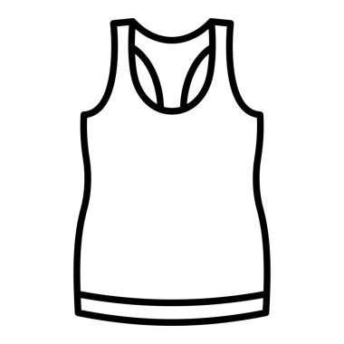 Kolsuz gömlek vektör simgesi. Yazdırma, mobil ve web uygulamaları için kullanılabilir.