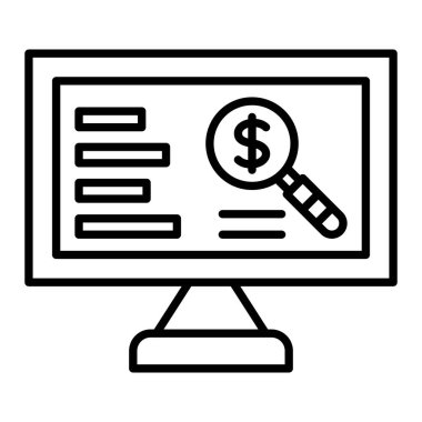 Vektör simgesi izleniyor. Yazdırma, mobil ve web uygulamaları için kullanılabilir.