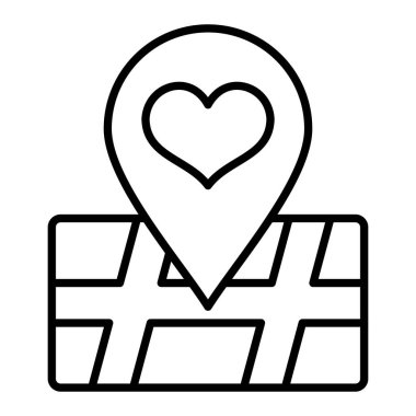 Pin Point vektör simgesi. Yazdırma, mobil ve web uygulamaları için kullanılabilir.