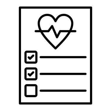 Sağlık vektör ikonu. Yazdırma, mobil ve web uygulamaları için kullanılabilir.