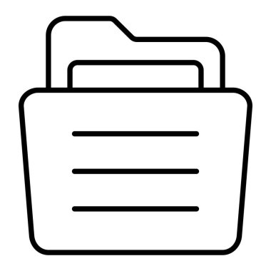 Dizin vektör simgesi. Yazdırma, mobil ve web uygulamaları için kullanılabilir.