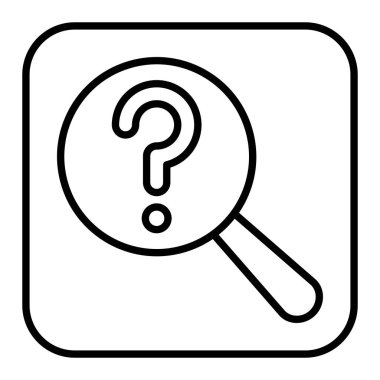 Arama vektör simgesi. Yazdırma, mobil ve web uygulamaları için kullanılabilir.