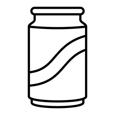 Soğuk içecek vektör simgesi. Yazdırma, mobil ve web uygulamaları için kullanılabilir.