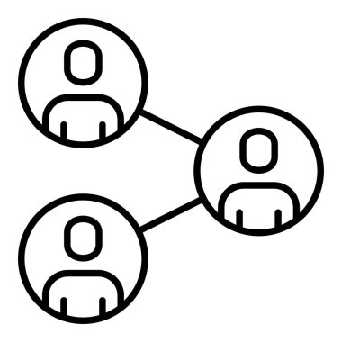 Ağ vektör simgesi. Yazdırma, mobil ve web uygulamaları için kullanılabilir.