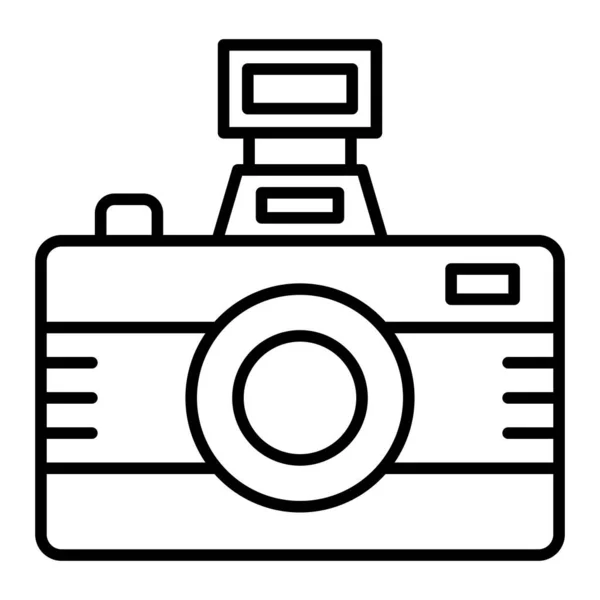 Fotokamera Vektorsymbol Einsetzbar Für Druck Mobile Anwendungen Und Web Anwendungen — Stockvektor