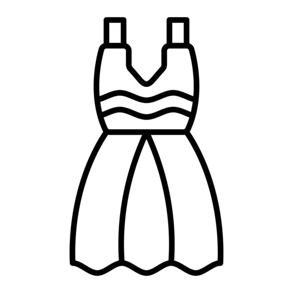 Весільна Сукня Векторний Значок Може Використовуватися Друку Мобільних Веб Додатків — стоковий вектор