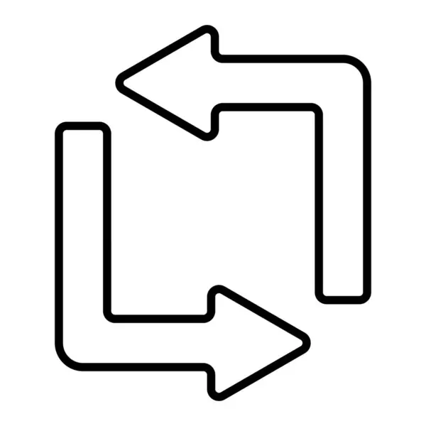 Swap Vektor Symbol Einsetzbar Für Druck Mobile Anwendungen Und Web — Stockvektor