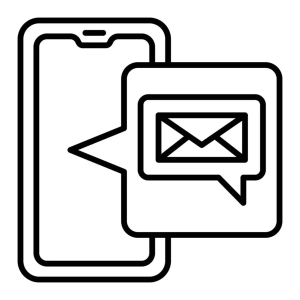 Ícone Vetor Messenger Pode Ser Usado Para Impressão Aplicações Móveis —  Vetores de Stock