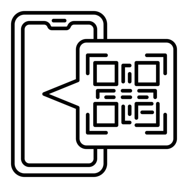 Ikona Vektoru Code Lze Použít Pro Tisk Mobilní Webové Aplikace — Stockový vektor