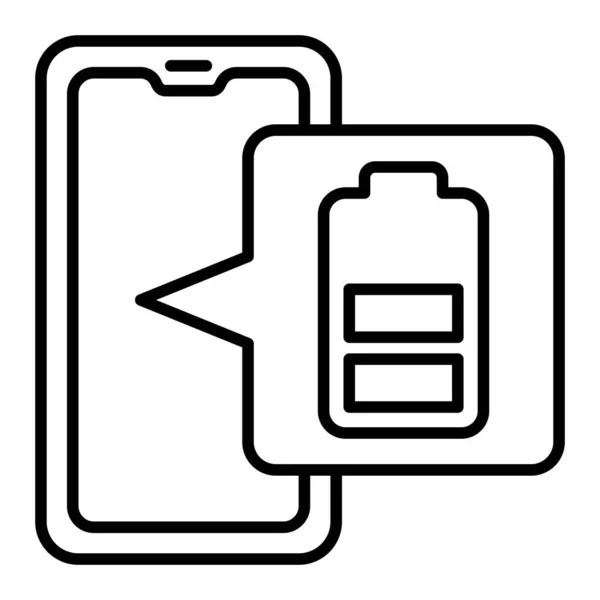 Icona Del Vettore Della Batteria Può Essere Utilizzato Stampa Applicazioni — Vettoriale Stock