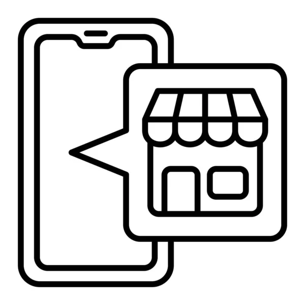 Online Shop Vectoricoon Kan Worden Gebruikt Voor Print Mobiele Webtoepassingen — Stockvector