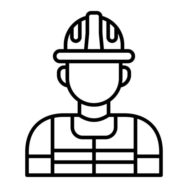 Arbeiter Vektor Symbol Einsetzbar Für Druck Mobile Anwendungen Und Web — Stockvektor