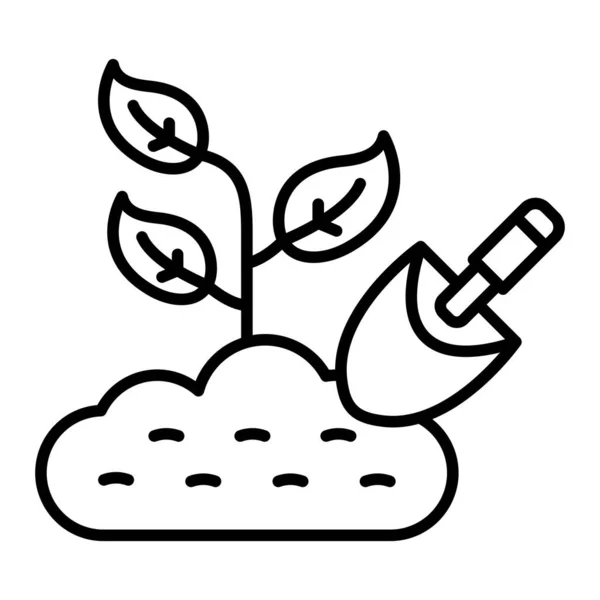 Pflanzvektorsymbol Einsetzbar Für Druck Mobile Anwendungen Und Web Anwendungen — Stockvektor
