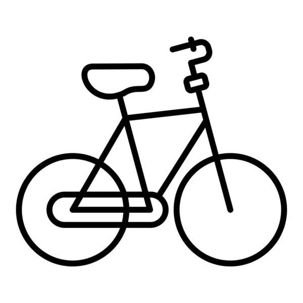 Icono Del Vector Bicicleta Puede Utilizar Para Aplicaciones Impresión Móviles — Archivo Imágenes Vectoriales