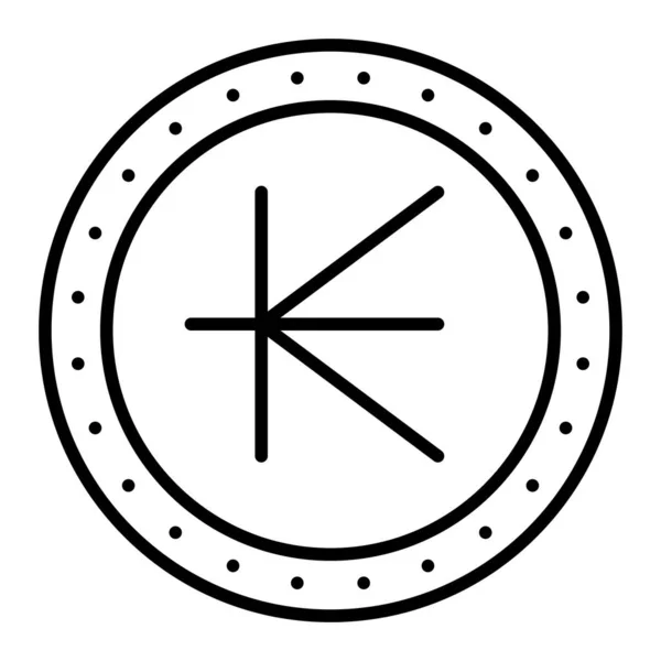 Εικονίδιο Διανύσματος Kip Μπορεί Χρησιμοποιηθεί Για Εκτυπώσεις Mobile Και Web — Διανυσματικό Αρχείο