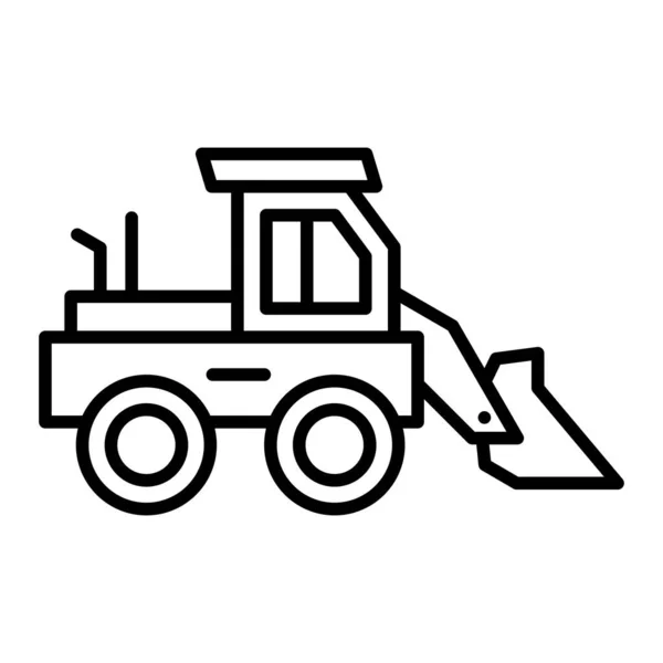 Carregador Truck Vetor Ícone Pode Ser Usado Para Impressão Aplicações —  Vetores de Stock