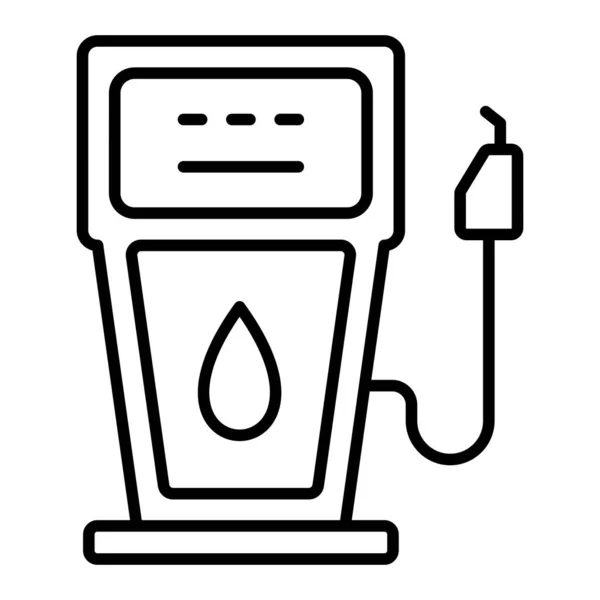 Ikona Wektora Pompy Benzynowej Może Być Stosowany Drukowania Aplikacji Mobilnych — Wektor stockowy