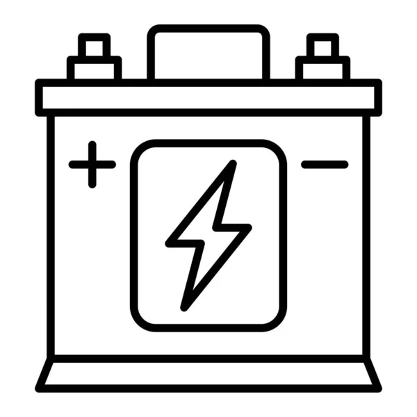 Ikona Vektoru Baterie Lze Použít Pro Tisk Mobilní Webové Aplikace — Stockový vektor